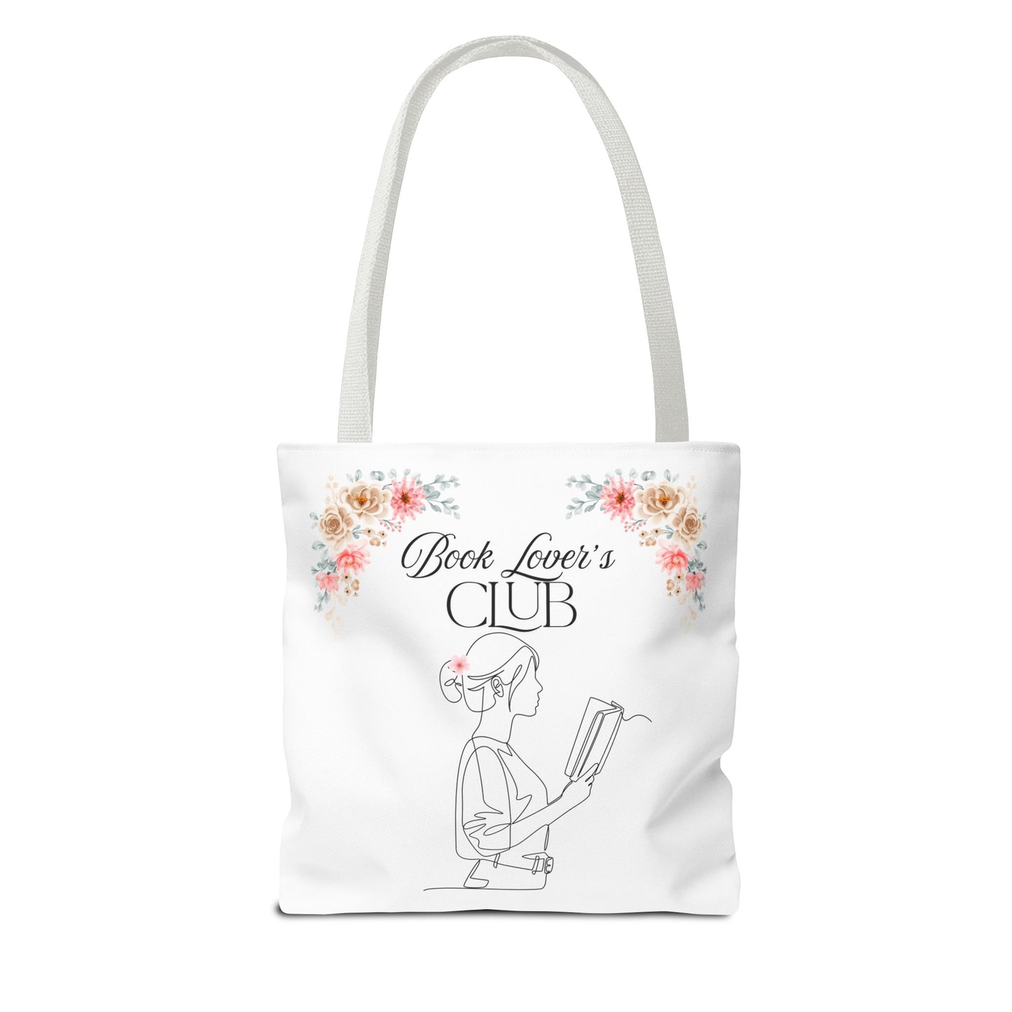 Book Lover's Club Tote Bag, Perfect for Readers, Literary Gifts, Eco-Friendly Shopping, Book Club Meetings, Gift for Bookworms