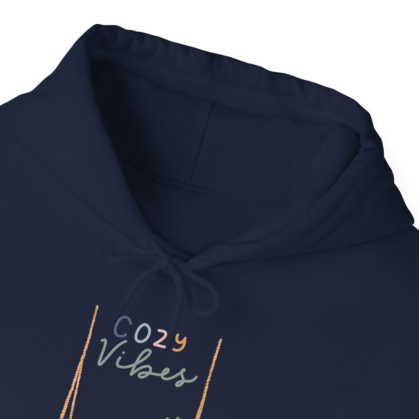 Cozy Vibes Hoodie, Unisex Sweatshirt, Warm Layer for Fall, Perfect Gift for Homebody, Autumn Fashion, Casual Comfort Wear