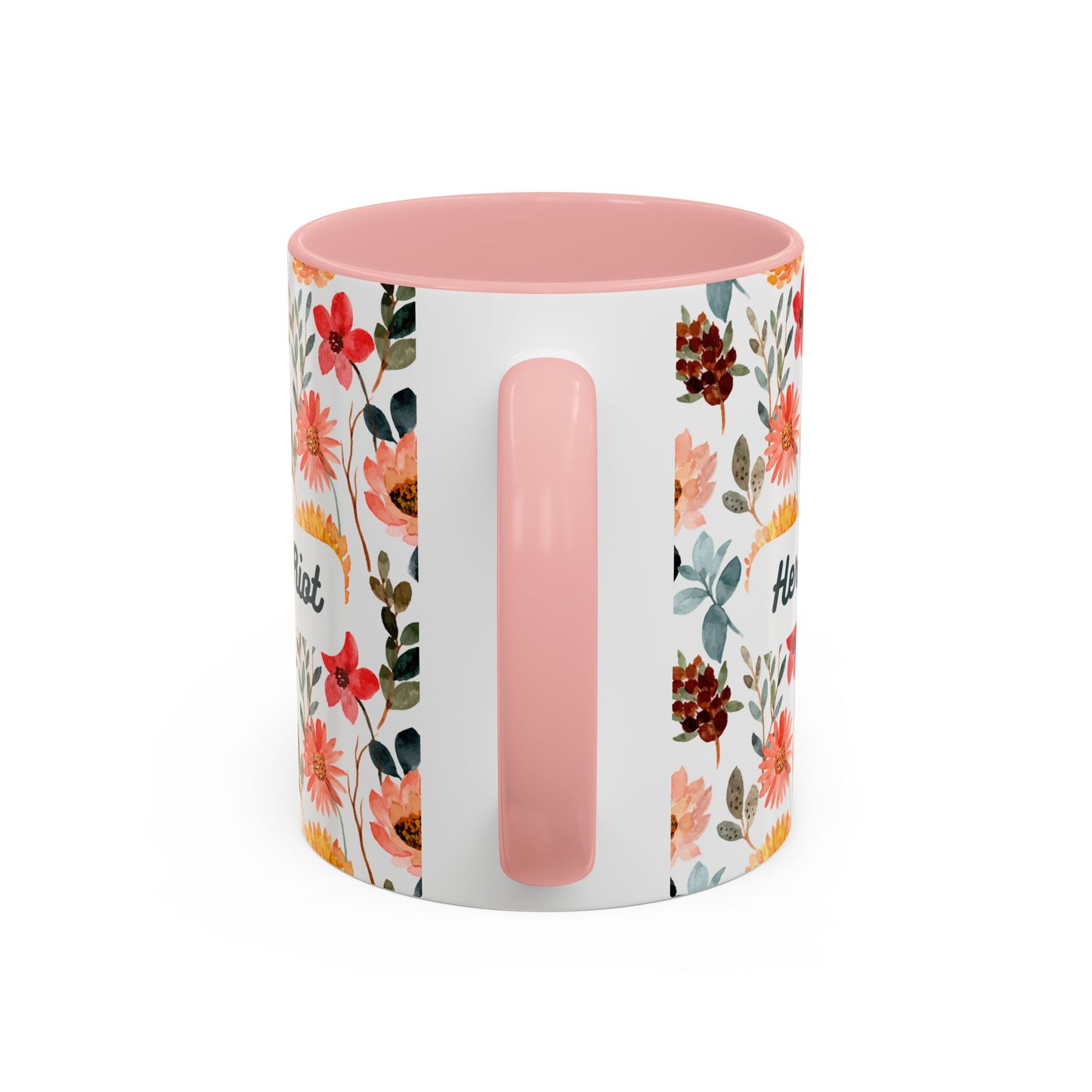 Floral Accent Coffee Mug | Her Quiet Riot | Perfect Gift for Tea Lovers, Home Décor, Mother's Day, Birthdays
