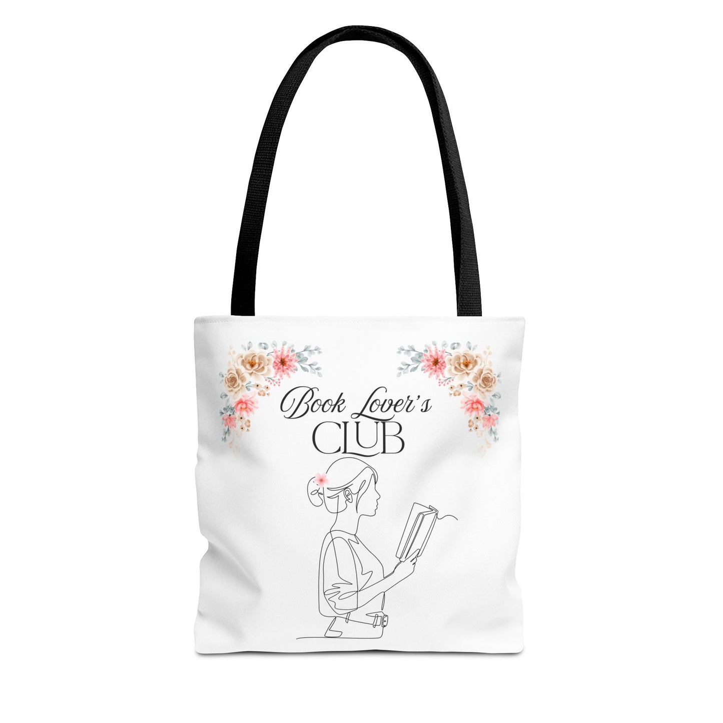 Book Lover's Club Tote Bag, Perfect for Readers, Literary Gifts, Eco-Friendly Shopping, Book Club Meetings, Gift for Bookworms