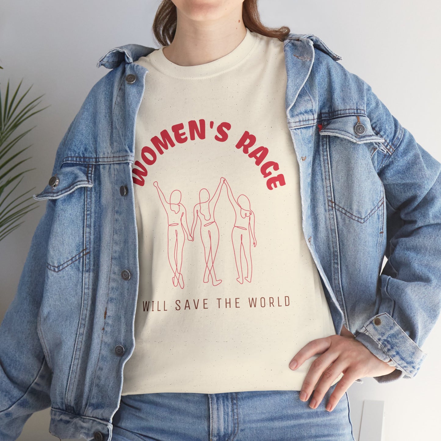 Women's Rage Tee — "Women's Rage Will Save the World" Feminist Graphic T‑Shirt