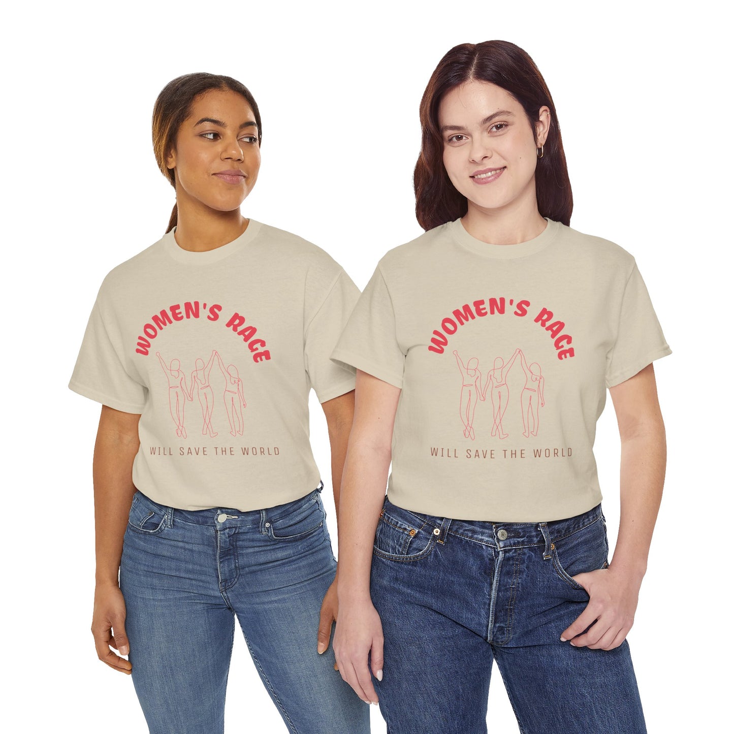 Women's Rage Tee — "Women's Rage Will Save the World" Feminist Graphic T‑Shirt
