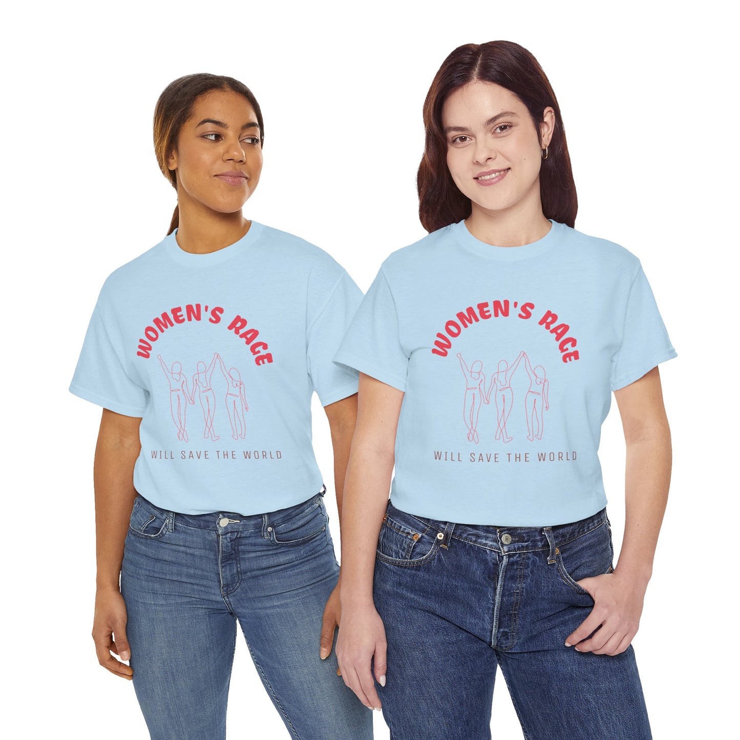 Women's Rage Tee — "Women's Rage Will Save the World" Feminist Graphic T‑Shirt