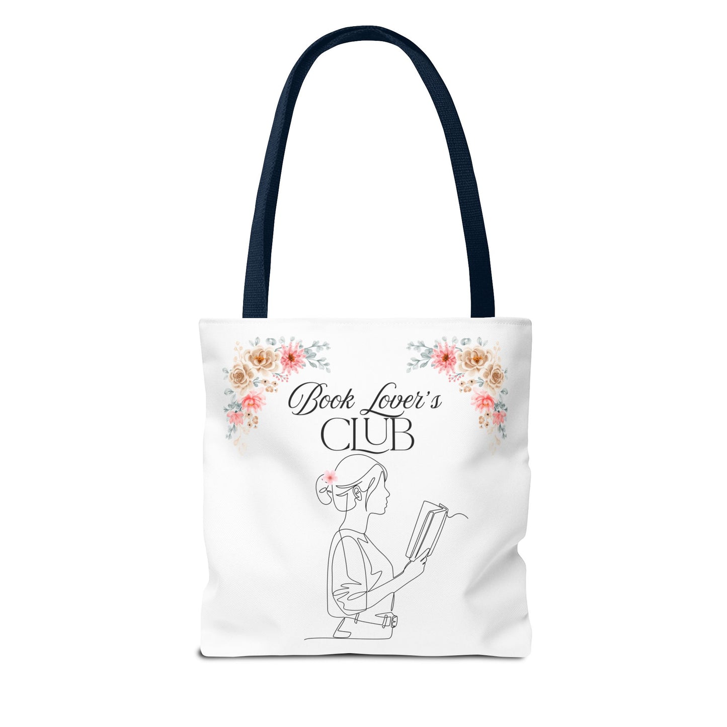 Book Lover's Club Tote Bag, Perfect for Readers, Literary Gifts, Eco-Friendly Shopping, Book Club Meetings, Gift for Bookworms