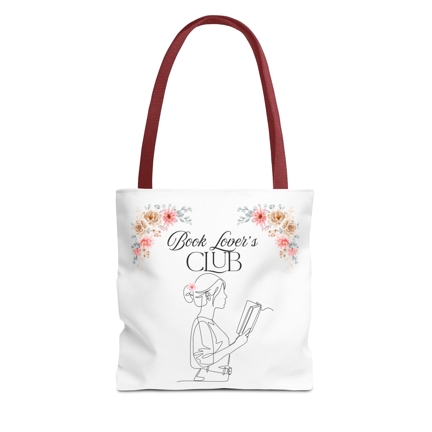 Book Lover's Club Tote Bag, Perfect for Readers, Literary Gifts, Eco-Friendly Shopping, Book Club Meetings, Gift for Bookworms