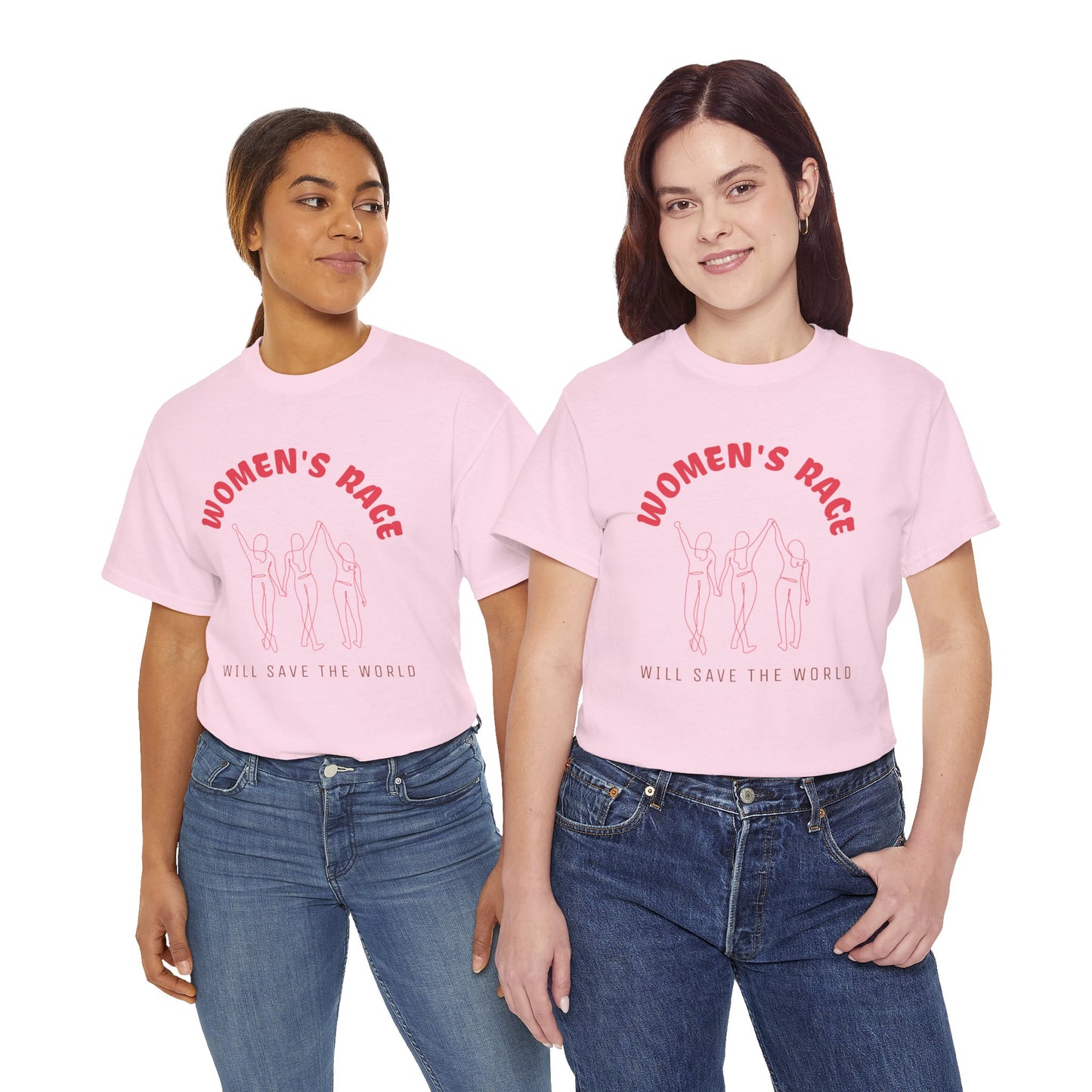 Women's Rage Tee — "Women's Rage Will Save the World" Feminist Graphic T‑Shirt