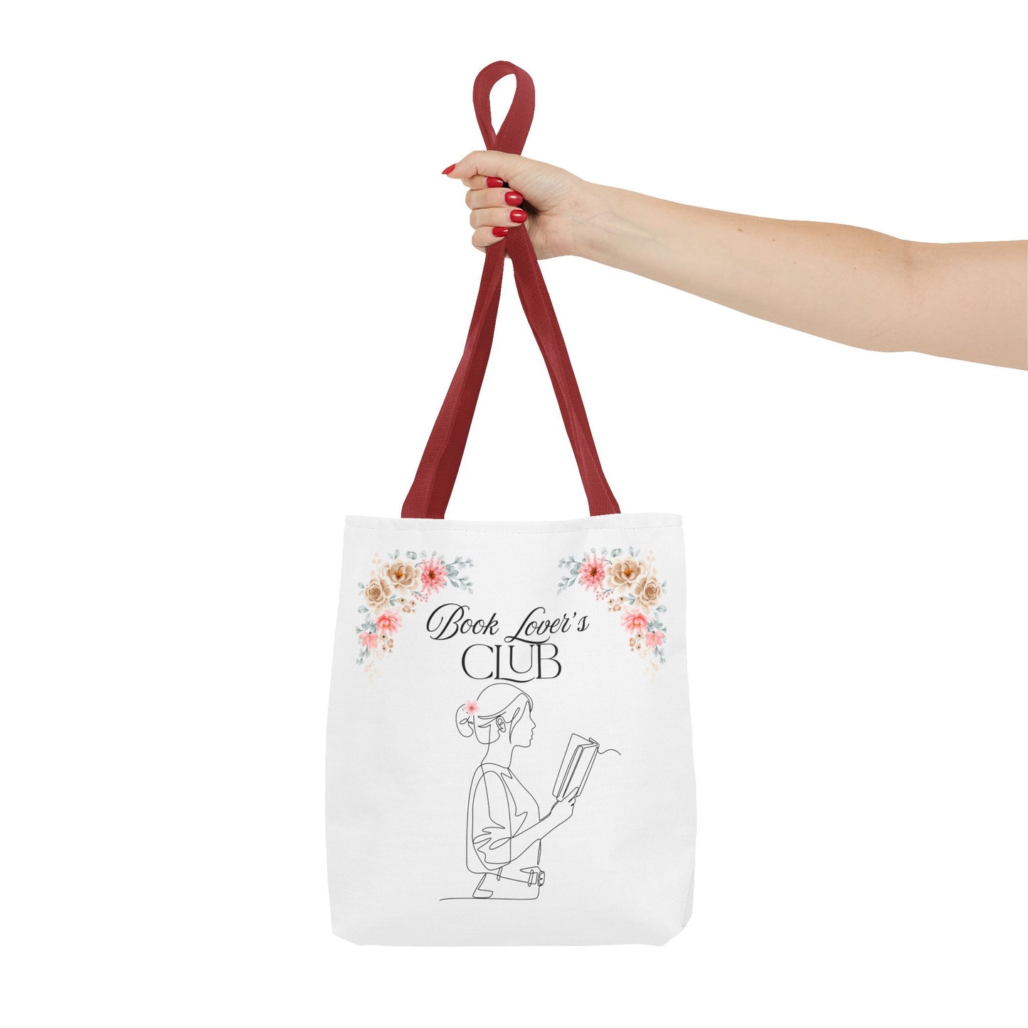 Book Lover's Club Tote Bag, Perfect for Readers, Literary Gifts, Eco-Friendly Shopping, Book Club Meetings, Gift for Bookworms