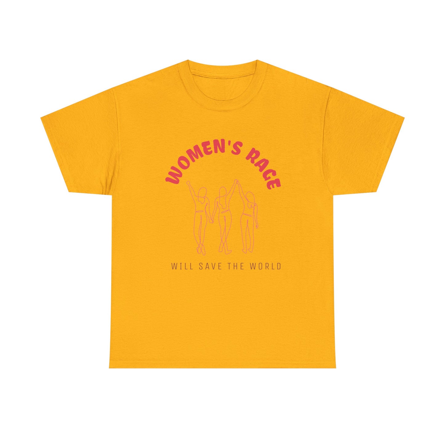 Women's Rage Tee — "Women's Rage Will Save the World" Feminist Graphic T‑Shirt