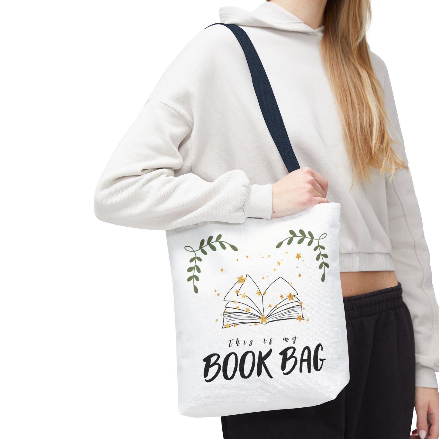 Book Lover's Tote Bag, Gifts for Readers, Literary Tote, Reading Bag, Book Bag for School, Library Tote, Bookish Accessories