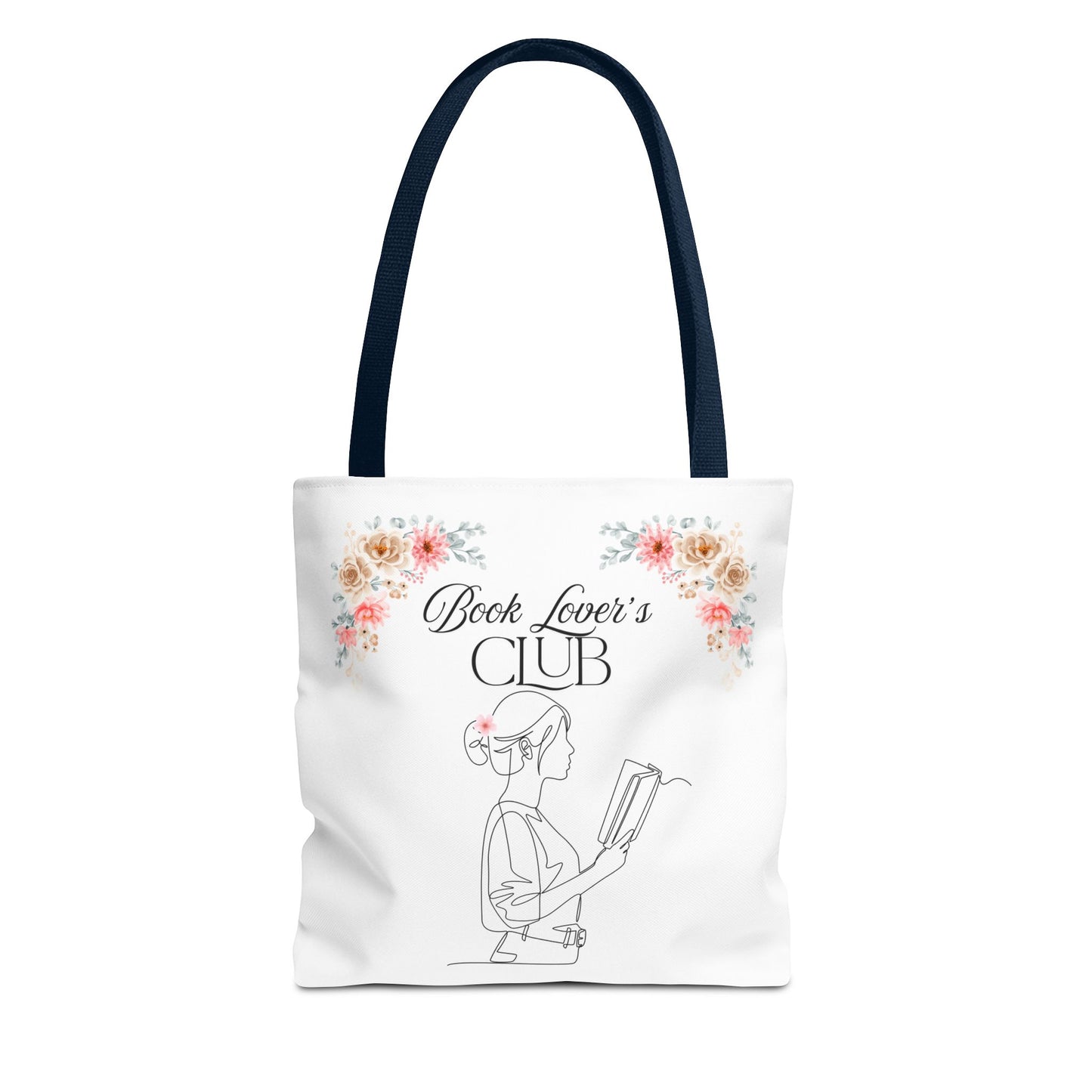 Book Lover's Club Tote Bag, Perfect for Readers, Literary Gifts, Eco-Friendly Shopping, Book Club Meetings, Gift for Bookworms