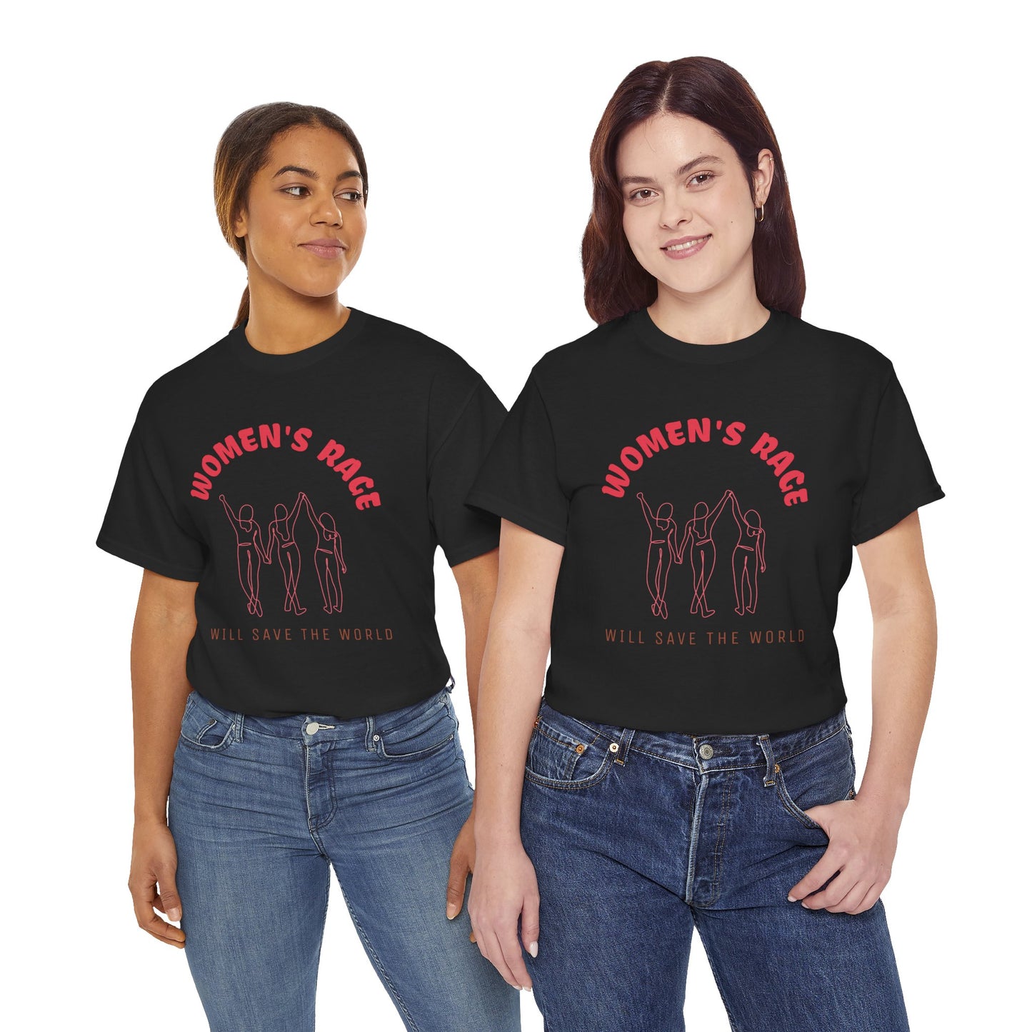 Women's Rage Tee — "Women's Rage Will Save the World" Feminist Graphic T‑Shirt