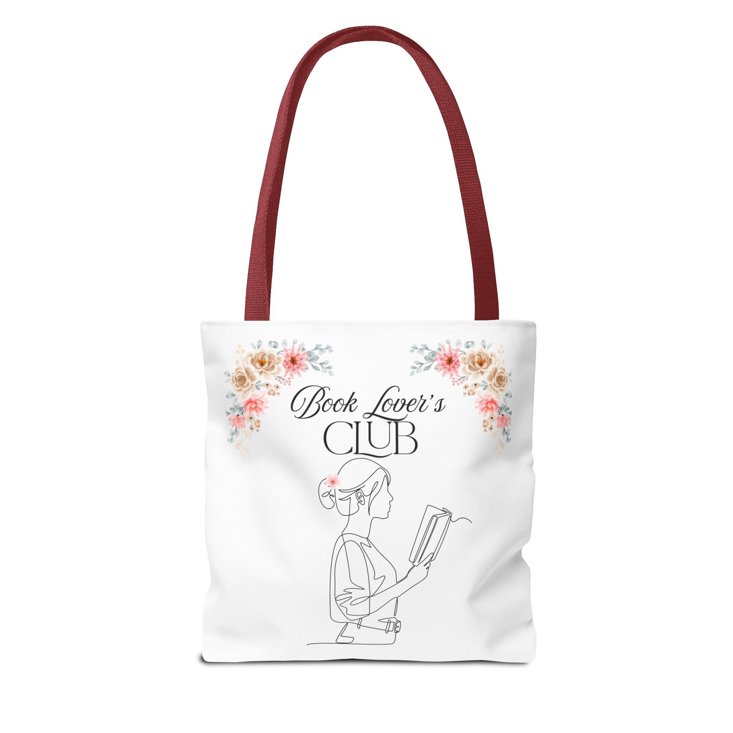 Book Lover's Club Tote Bag, Perfect for Readers, Literary Gifts, Eco-Friendly Shopping, Book Club Meetings, Gift for Bookworms