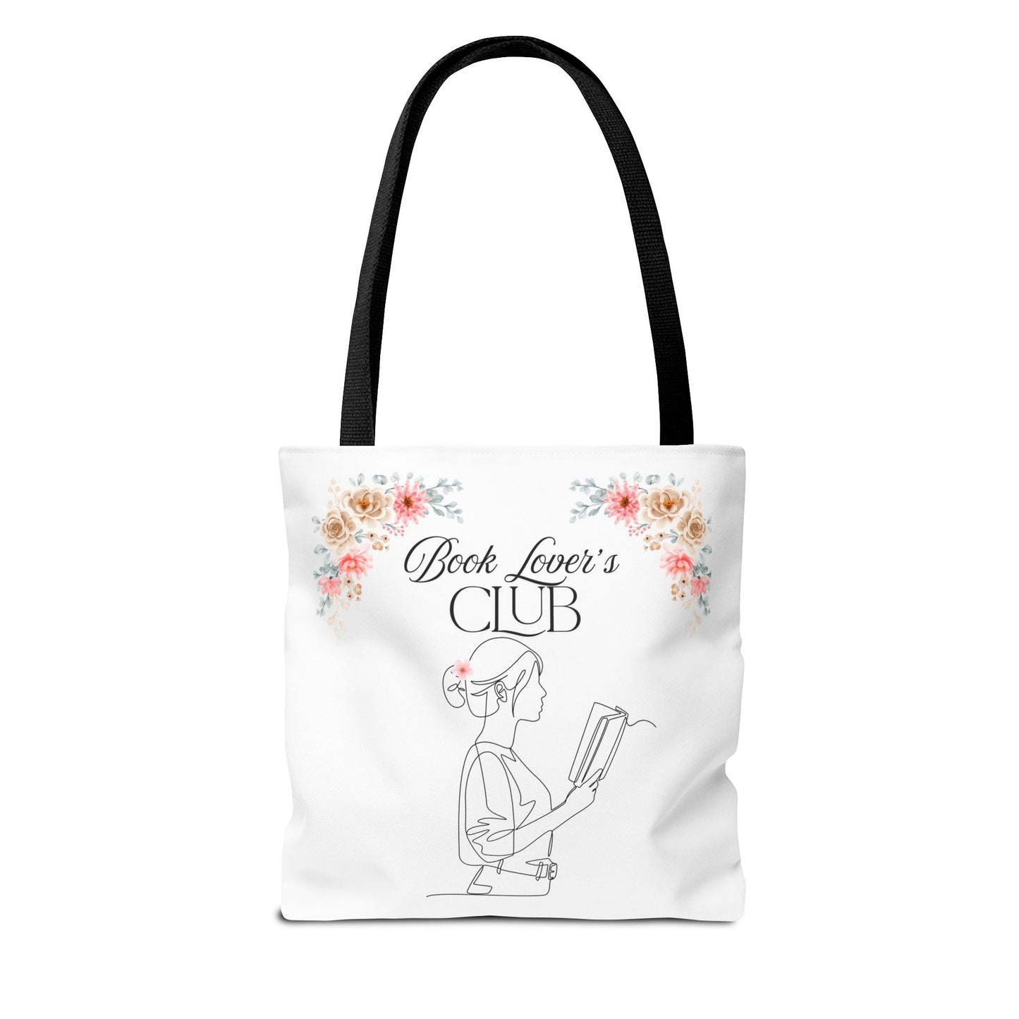 Book Lover's Club Tote Bag, Perfect for Readers, Literary Gifts, Eco-Friendly Shopping, Book Club Meetings, Gift for Bookworms