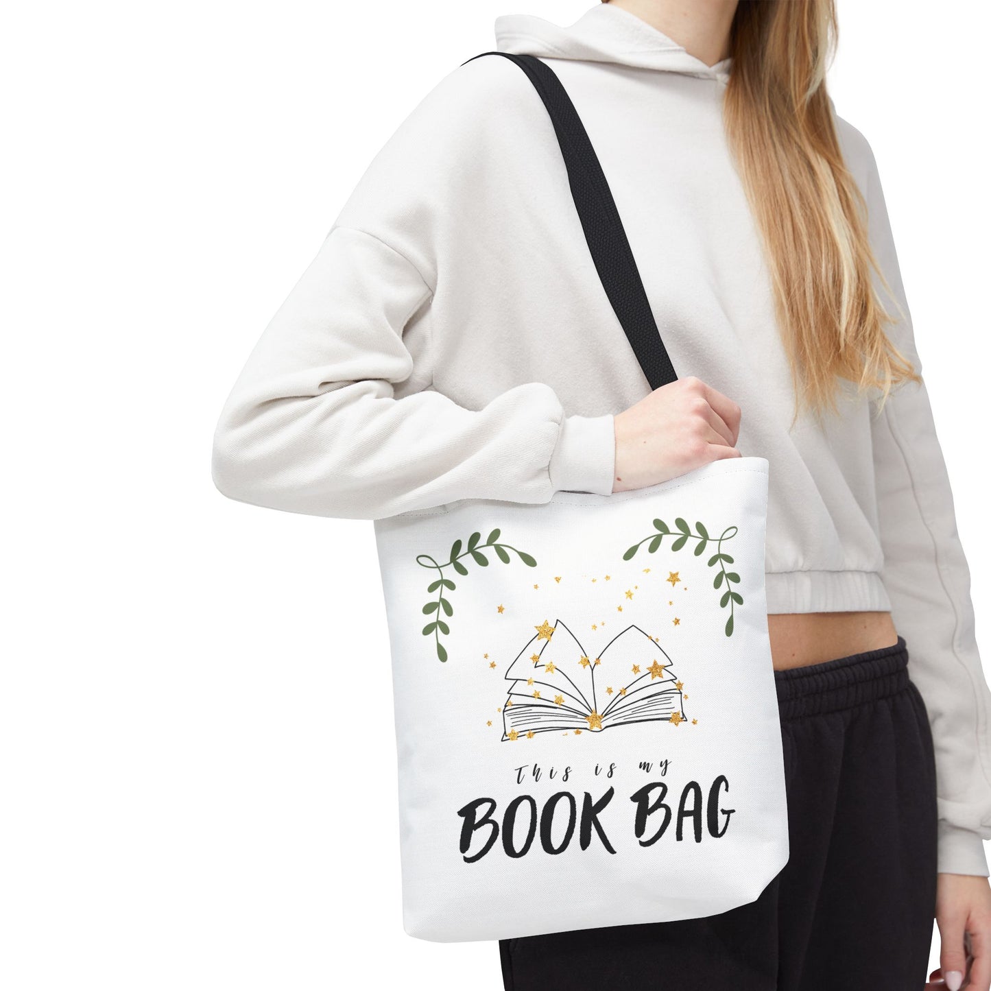 Book Lover's Tote Bag, Gifts for Readers, Literary Tote, Reading Bag, Book Bag for School, Library Tote, Bookish Accessories