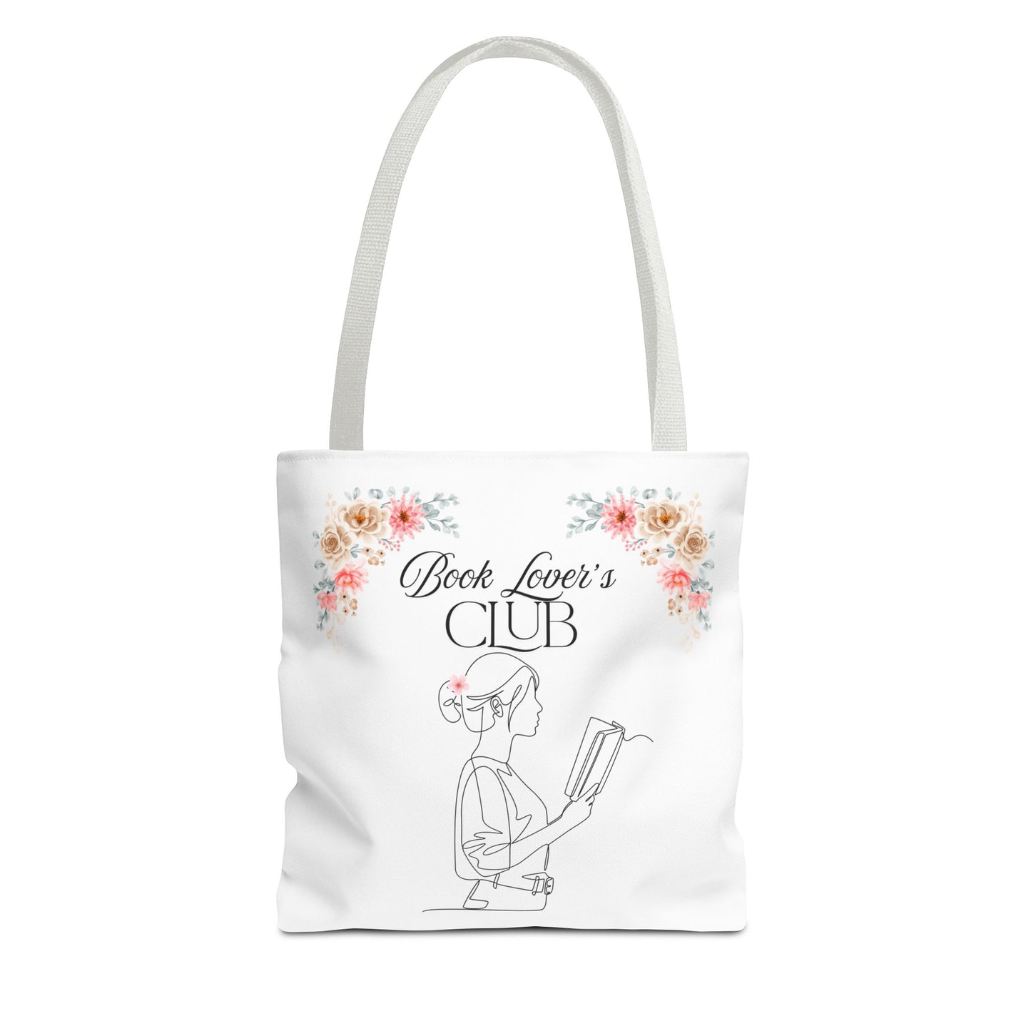 Book Lover's Club Tote Bag, Perfect for Readers, Literary Gifts, Eco-Friendly Shopping, Book Club Meetings, Gift for Bookworms