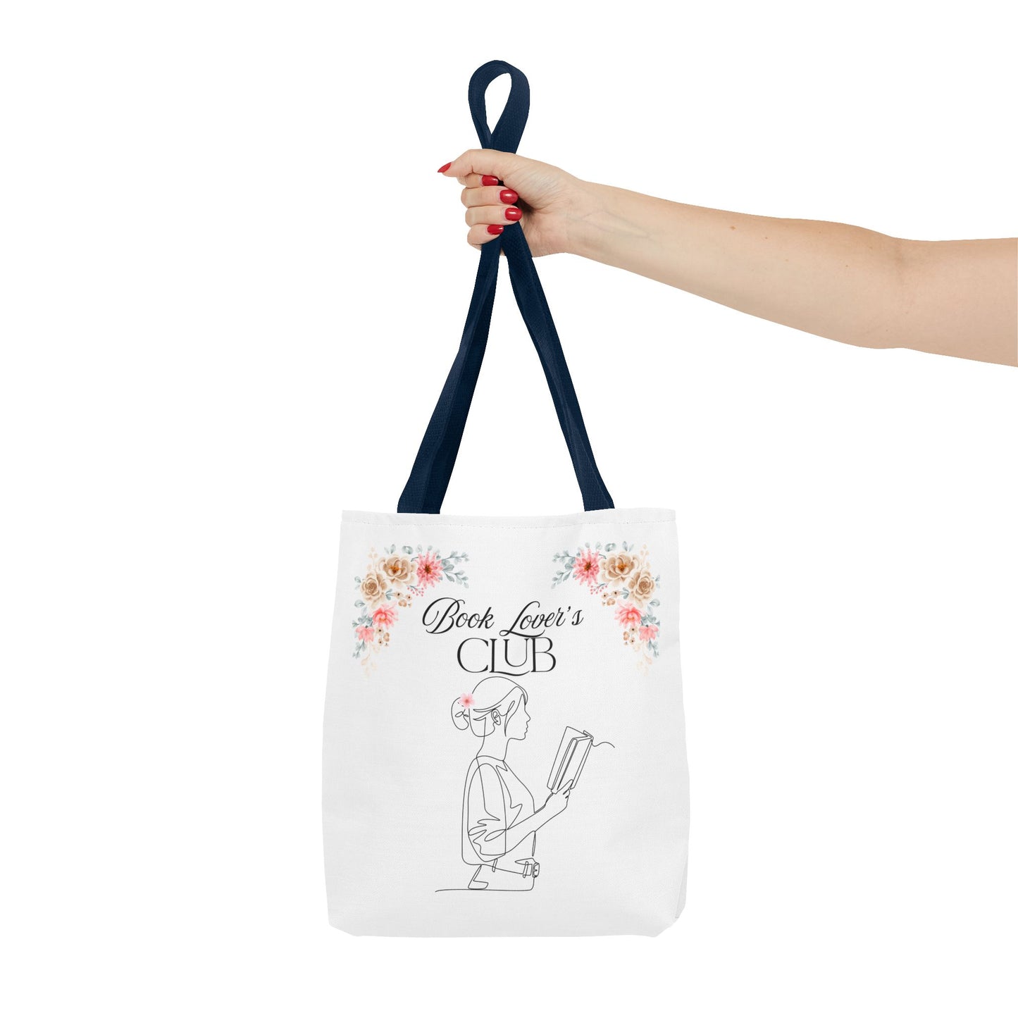 Book Lover's Club Tote Bag, Perfect for Readers, Literary Gifts, Eco-Friendly Shopping, Book Club Meetings, Gift for Bookworms